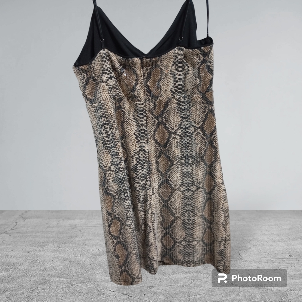Snake Print Dress - Picture 2 of 3